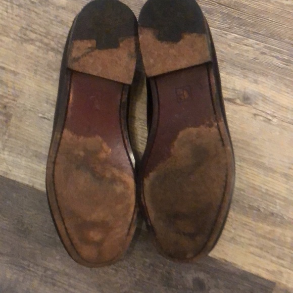 Cole Haan leather pinch tassel loafer burgundy pad insole leather sole 13 C EUC - Picture 11 of 12